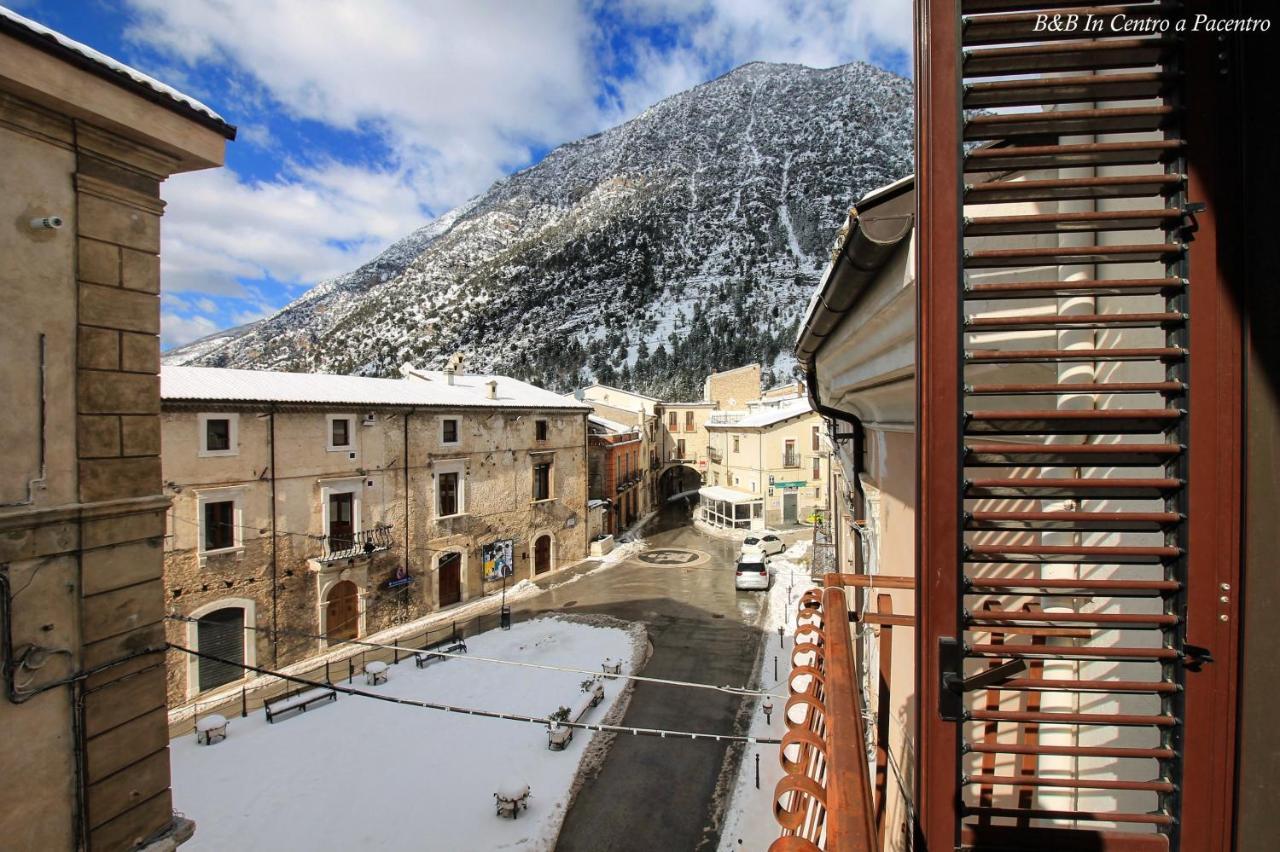 B&B In Centro A Pacentro Екстер'єр фото