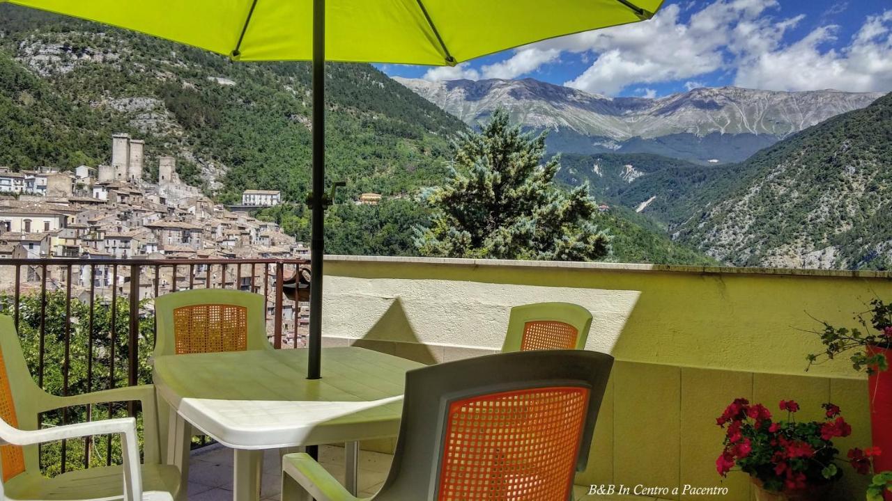 B&B In Centro A Pacentro Екстер'єр фото