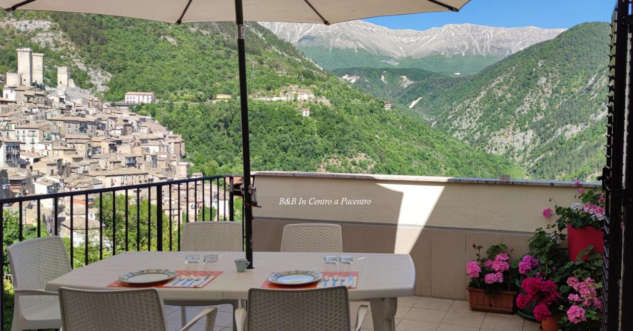 B&B In Centro A Pacentro Екстер'єр фото